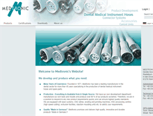Tablet Screenshot of medtronic-dental.com